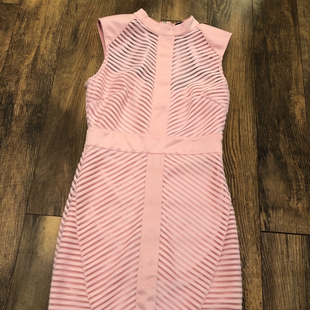 Fashion Nova peach dress